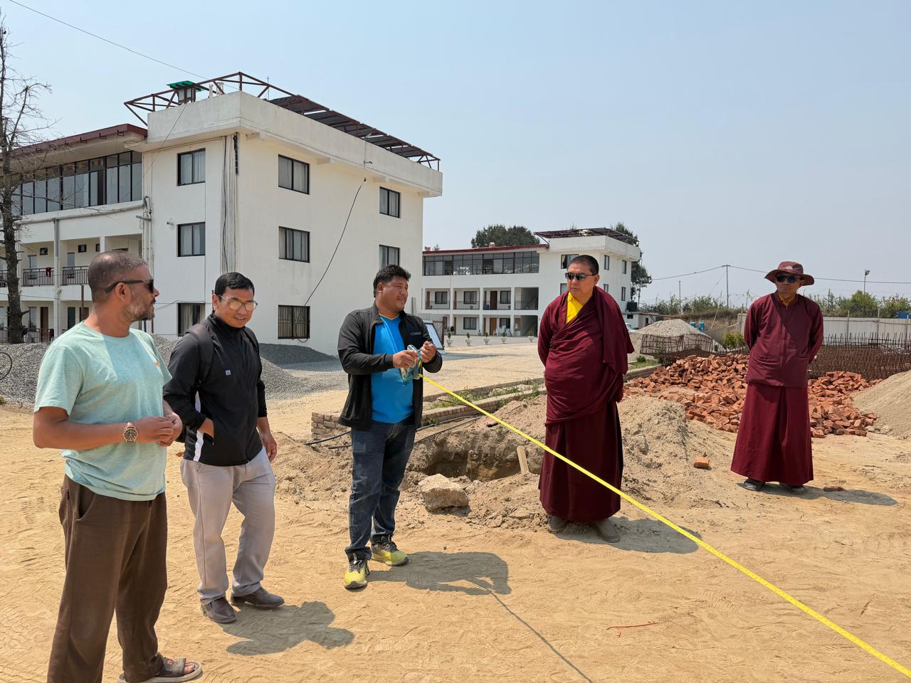 New Payuling Shrine hall is under construction